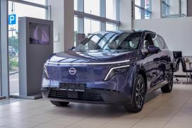 Такого Nissan еще не было. В Беларусь привезли электрический кроссовер NX8