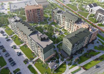 В Зеленой гавани показали сверхкомфортный монолитный дом на 32 квартиры